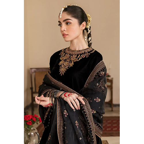 Black Color Pakistani Suit