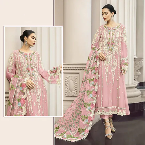 Pink Color Pakistani Suit