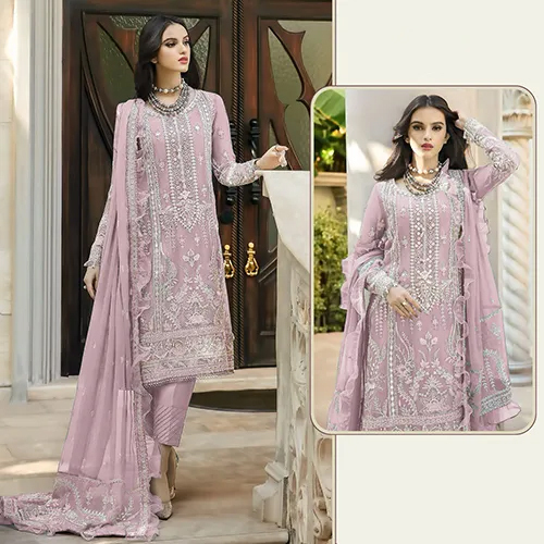 Levender Color Pakistani Suit