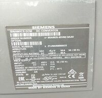 SIEMENS 6RA8025-6DV62-0AA0 DC CONVERTER DRIVE