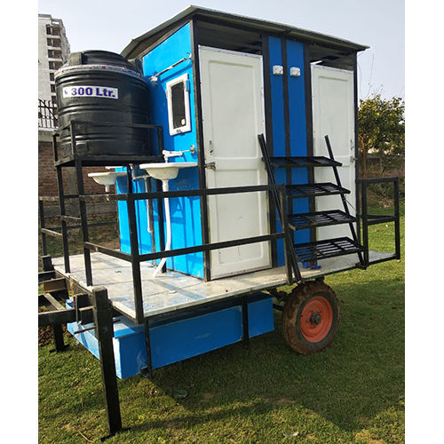 4 Seater FRP Mobile Toilet