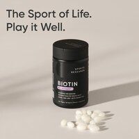 Sports Research Vegan Biotin 10,000mcg with Coconut Oil  120 Softgels