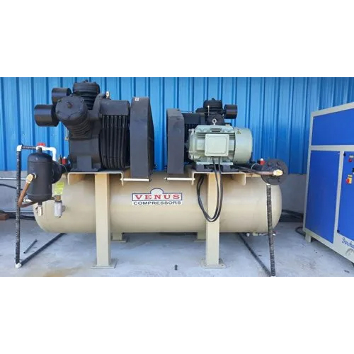 Reciprocating Type Duplex Air Compressor