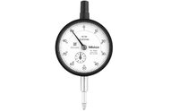 Mitutoyo Dial Gauge - Stainless Steel 0-1mm/0-30mm, Watertight Bezel With Anti-reflective Coating, High-strength Quench-hardened Design, Dual-side Optional Clamp And Lifting Lever