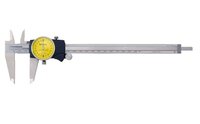 Mitutoyo Dial Vernier Caliper 0-150 Mm/0-200 Mm Of Measuring Tools - Color: Silver/white/yellow