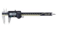 Mitutoyo Digital Vernier Caliper - 0-150 Mm/0-200 Mm, Silver/black Color, Ergonomic Design With Finger Rest, Absolute Electromagnetic Induction System, Large Lcd Readout, Carbide-tipped Jaws For Precision Measurements