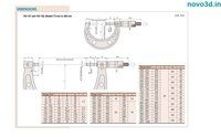 Mitutoyo Nib Style Jaw Vernier Caliper 0-1000 mm of measuring tools