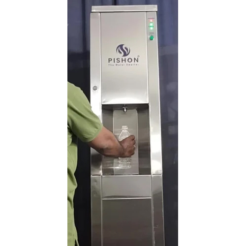 Sports Bottle Water Cooler - Color: Silver