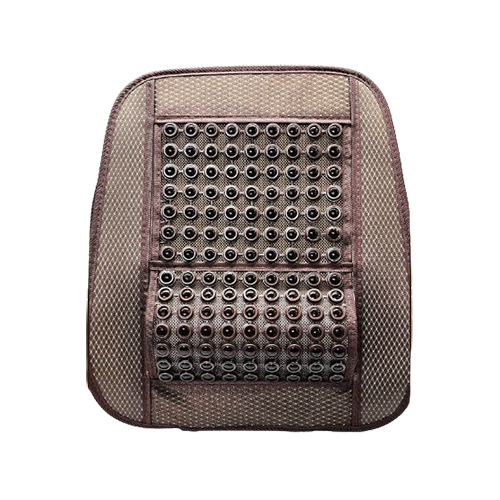 Brown Button Seat Cushion