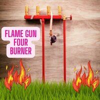 Poultry Farm Flame Gun Four Burner