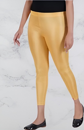 Connect Beige Colour Shimmer Ankle legging