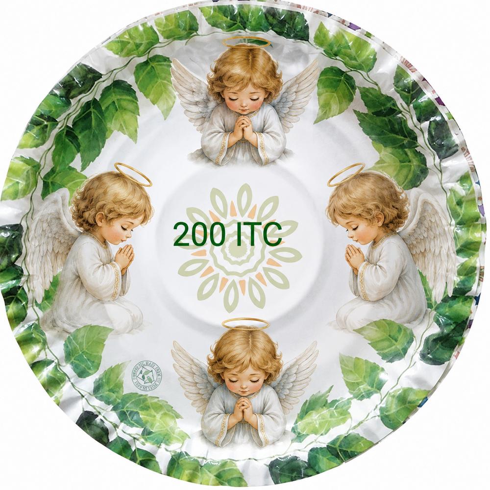 200 Itc Disposable Paper Plate - Application: Commercial