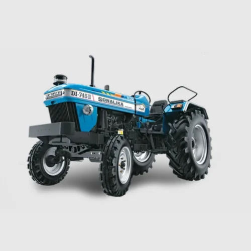 Blue Di 745 Iii Sonalika Tractor