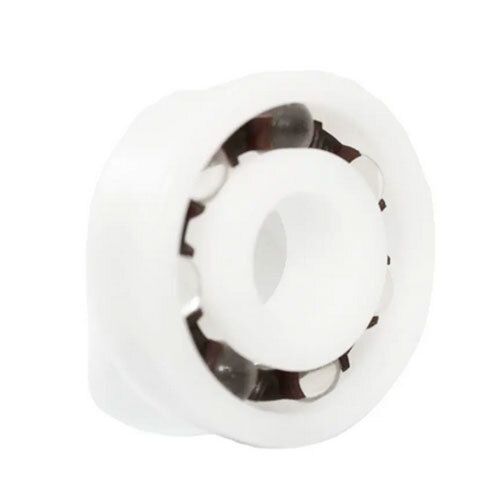 Round High Speed Long Life Nylon Pom Bearing 6301 6203 6201 Ball Bearing