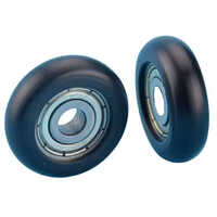 3d Printer Plastic Coat Bearing 625zz 626zz 696zz Nylon Pulley Wheels - Color: Oem