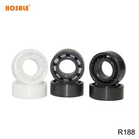 Round Ceramic Ball Bearing - Bore Size: 10mm