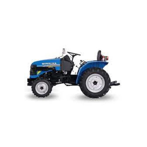 Blue Compact Tractor