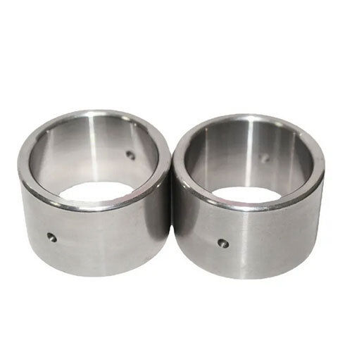 Silver Textile Machinery Sleeve Dril Bush Customized Steel Ring