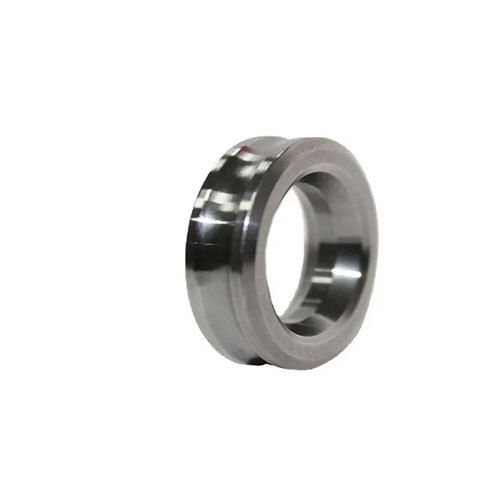 Silver Textile Machinery Sleeve Groove Bush Customized Steel Ring