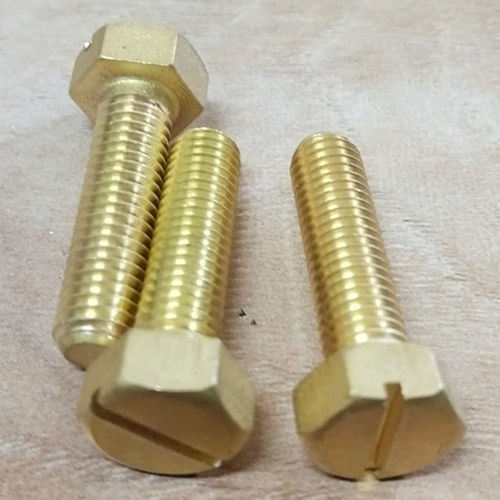 Polished Brass Bolt