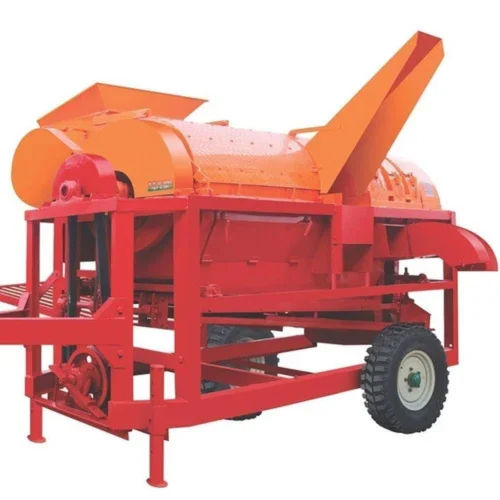 Orange Paddy Thresher