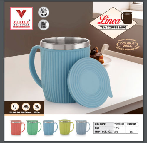 LINEA VIRTUE HOMEWARE ST. STEEL INNER MUG