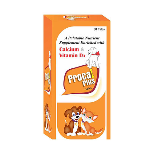 Procal Plus Tablets - 50 Count Box | High-Quality Nutritional Supplement for Dogs and Small Animals