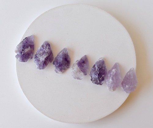 Amethyst Arrowhead Points Crystal Arrowheads