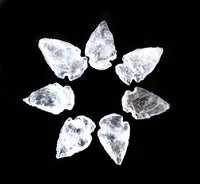 Crystal Quartz Arrowhead Points Crystal Arrowheads