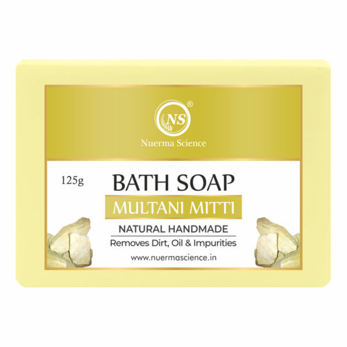 Nuerma Science 100% Natural Herbal Handmade Multani Mitti Bath Soap