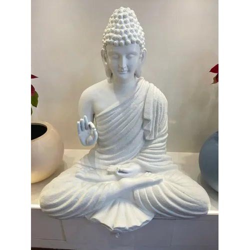 Dhanwanti Ashirwad Buddha Figurine Idol Home, Office and Garden Decor