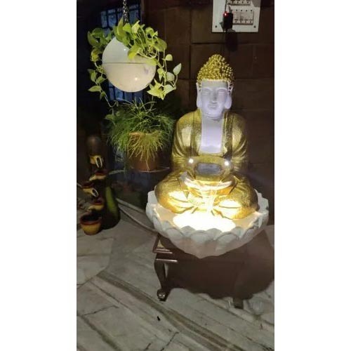 Lotus Buddha Water Fountain