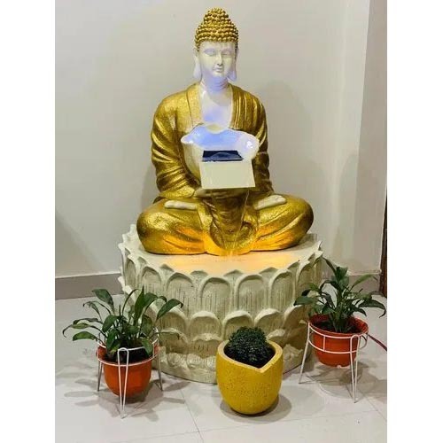 Lotus Buddha Water Fountain