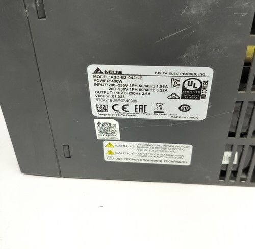DELTA ELECTRONICS ASD-B2-0421-B SERVO DRIVE