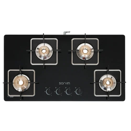Automatic sf 4003 Sq Tkn In Sleek Four Burner Gas Stove