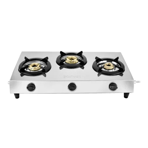 TCP-3010  SS Three Burner Gas Stove