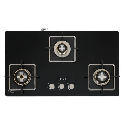 Stainless Steel Tbmf 3002 Sq Tkn Imp Three Burner Gas Stove