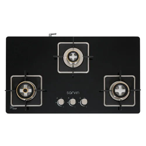 TBMF 3002 SQ TKN IMP Three Burner Gas Stove