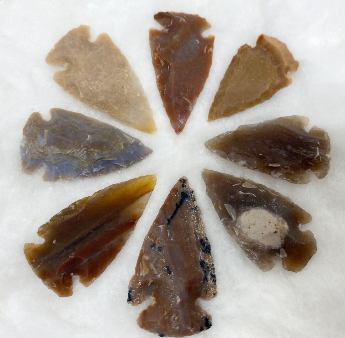 1.5' Arrowheads Points Crystal Arrowhead Points