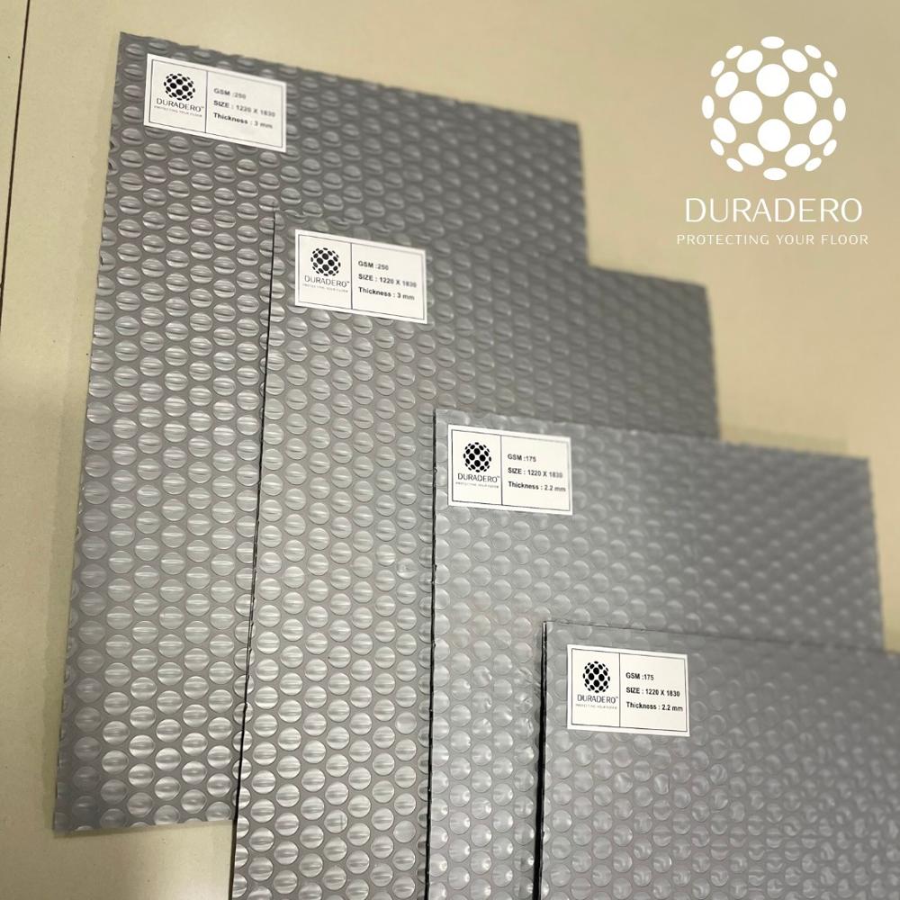 Tile Floor Protection Sheet 4.6 mm 500 GSM Grey (6 X 4) Feet