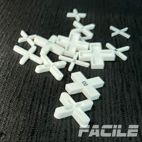 White 3Mm Pvc Tile Spacer - Facile Hdpe Tile Spacer 3Mm