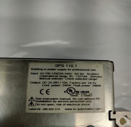 B&R OPS 110.1 POWER SUPPLY