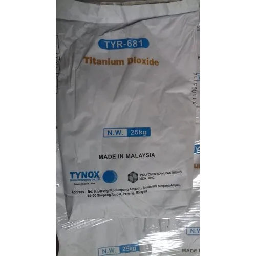 25 Kg Titanium Dioxide Ph Level: 7.8