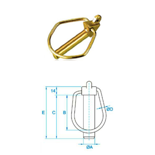 Forged Linch Pin