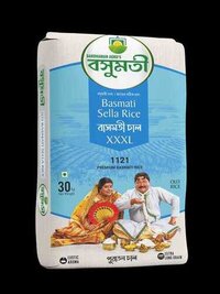 Basumoti 1121 Sella Rice - Long Grain, White Color, 0.5% Broken, Dried, 12.5% Moisture, High Purity, 12 Months Shelf Life | Himalayan Paddy Field Harvest