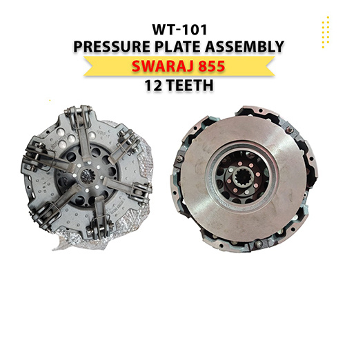 WT-101 Swaraj 855 12 Teeth Pressure Plate Assembly