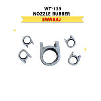 Wt-139 Swaraj Nozzle Rubber - Finishing: Polished