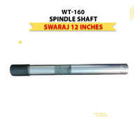 Wt-160 Swaraj Spindle Shaft - Rigid Steel, 12 Inch Length | Polished Finish, Coated Surface Treatment, Durable For Automotive And Tractor Use