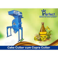 Cake Cutter Cum Copra Cutter Machine - Material: Steel