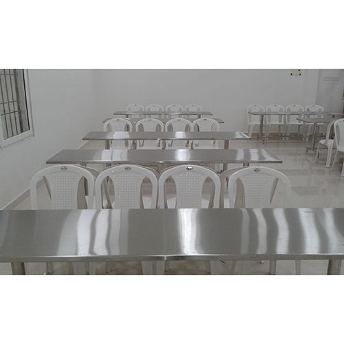 Function Steel Dining Table Application: Commercial